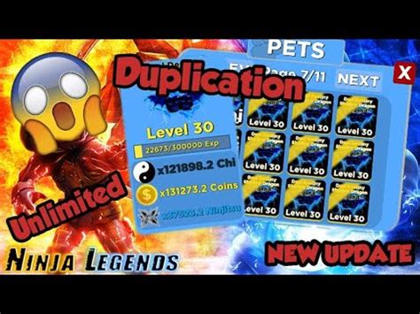 ninja legends dupe glitch what are peoples responses